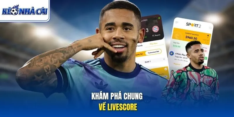 Khám phá chung về Livescore